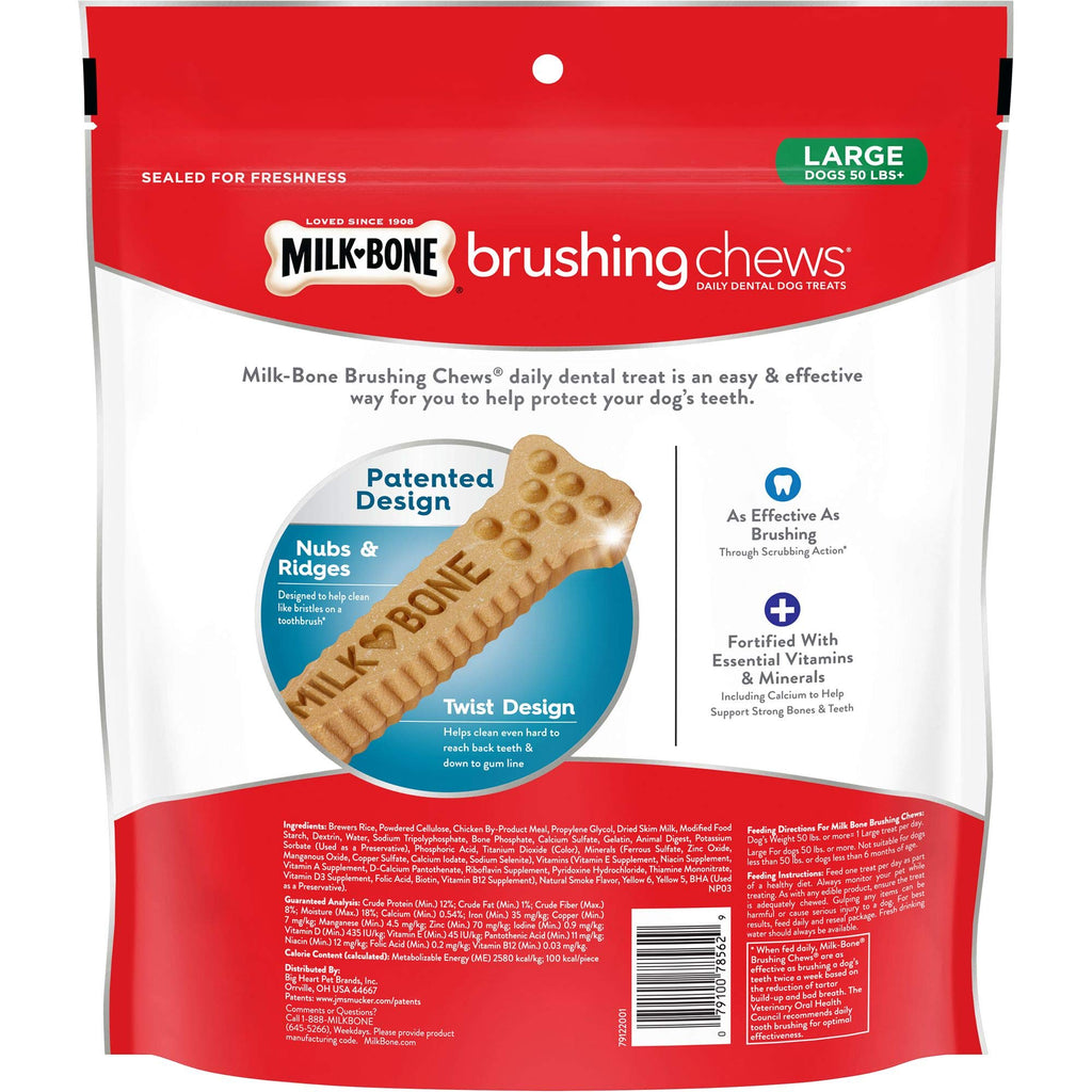 Large Daily Dental Dog Treats L17159