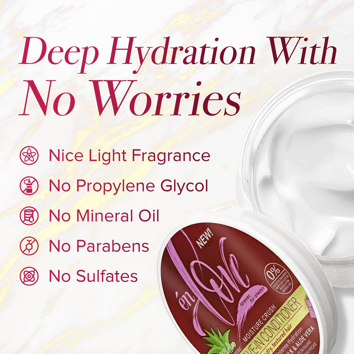 Leave-In Conditioner Coconut Milk & Aloe Vera 10oz W96701