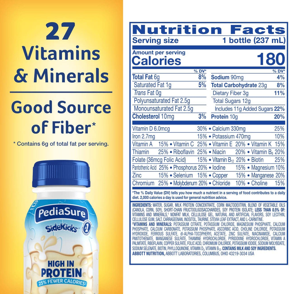 Vanilla Nutrition Shake 8 fl oz Pack of 24 O8668
