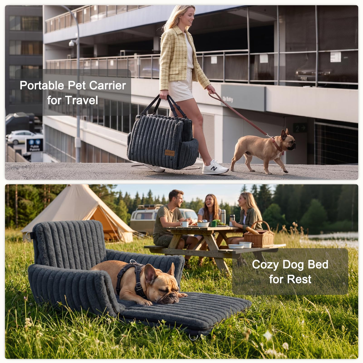 6-in-1 Dog Car Seat up to 23 lbs R6291