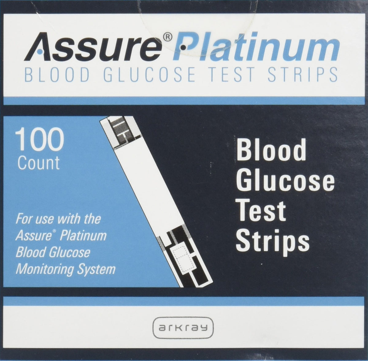 Blood Glucose Test Strips 100ct T407