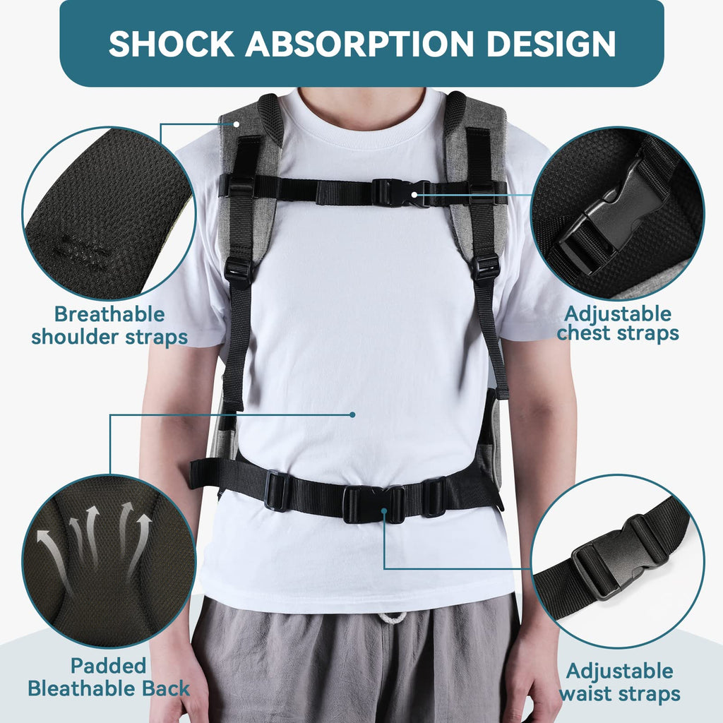 Dog and Cat Backpack Carrier, Up to 18 lb C763622
