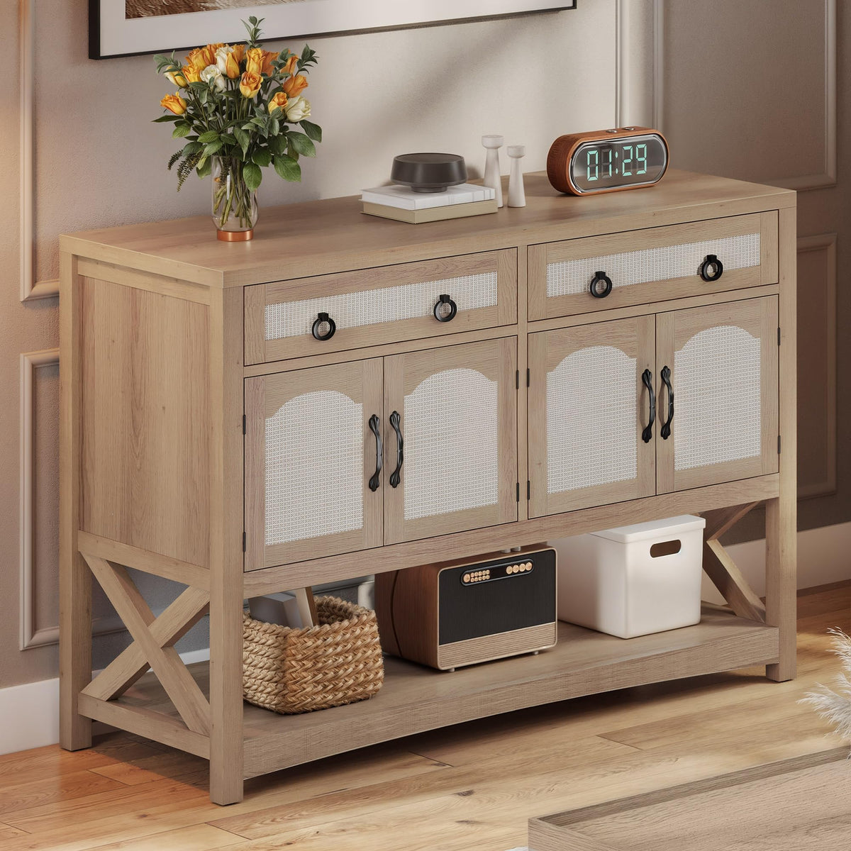 47.2" Console Table with 2 Drawers R767