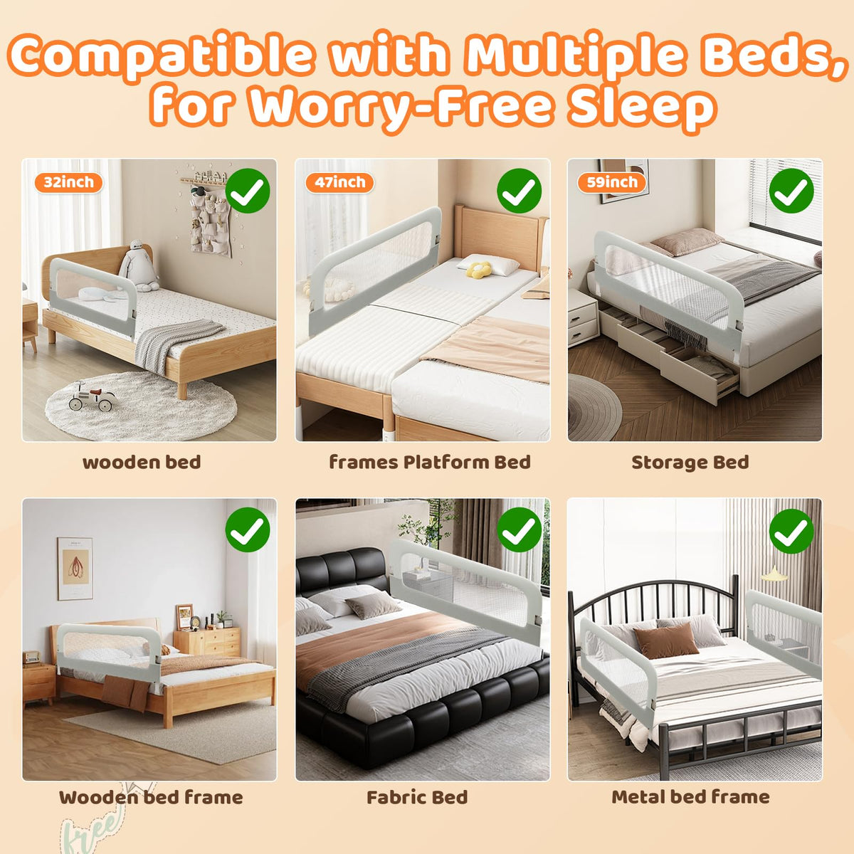 Foldable Safety Bed Rail O865828