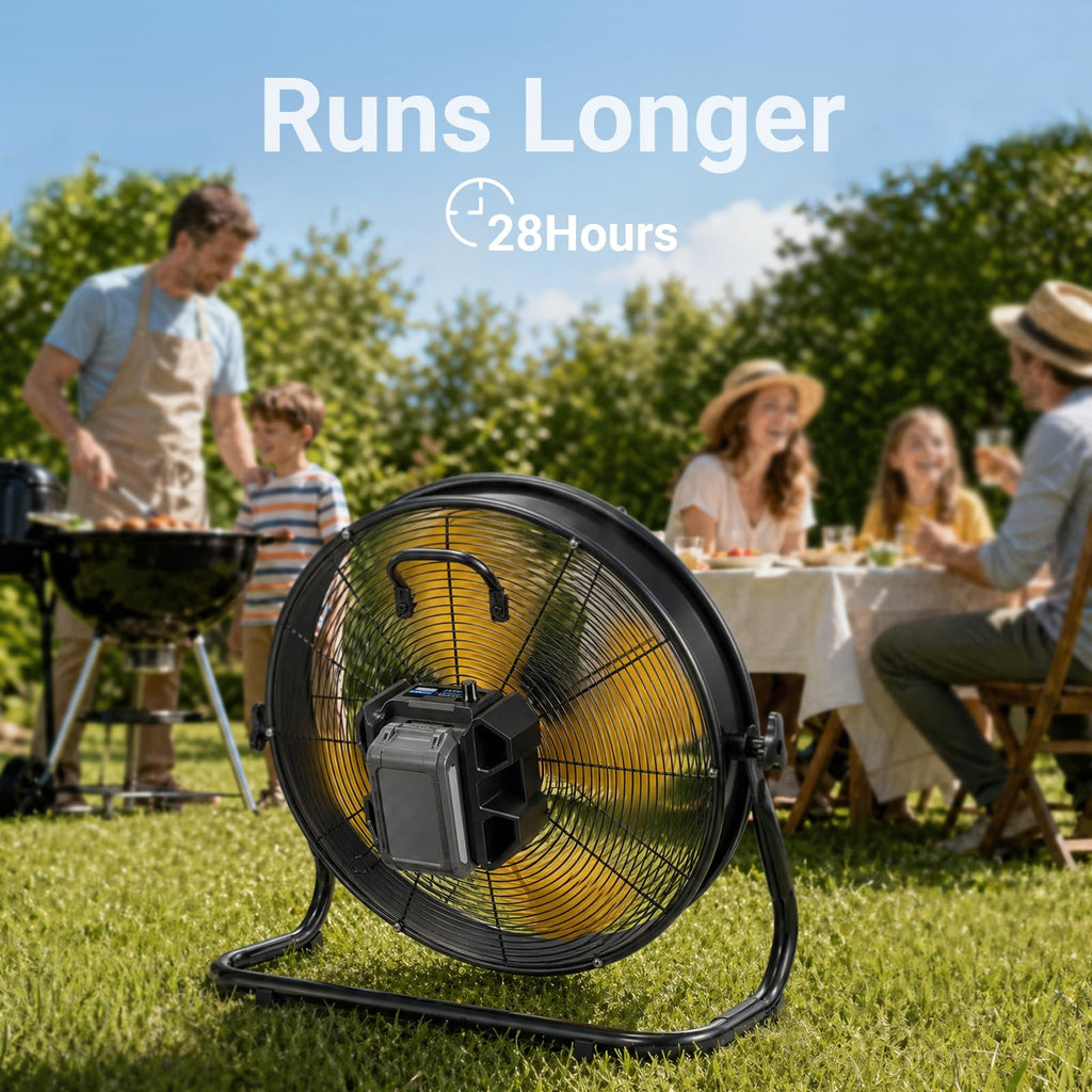 18" Brushless Cordless Floor Fan P8711