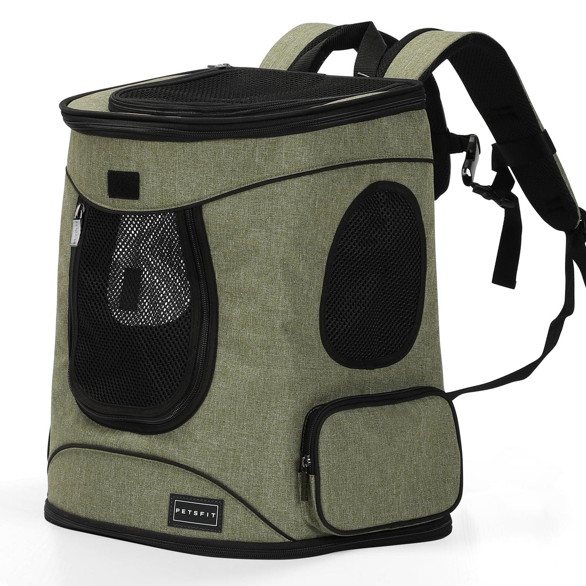 Dog and Cat Backpack Carrier, Up to 18 lb C763622