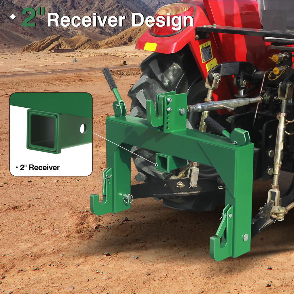3-Point Quick Hitch with 2" Receiver C52470