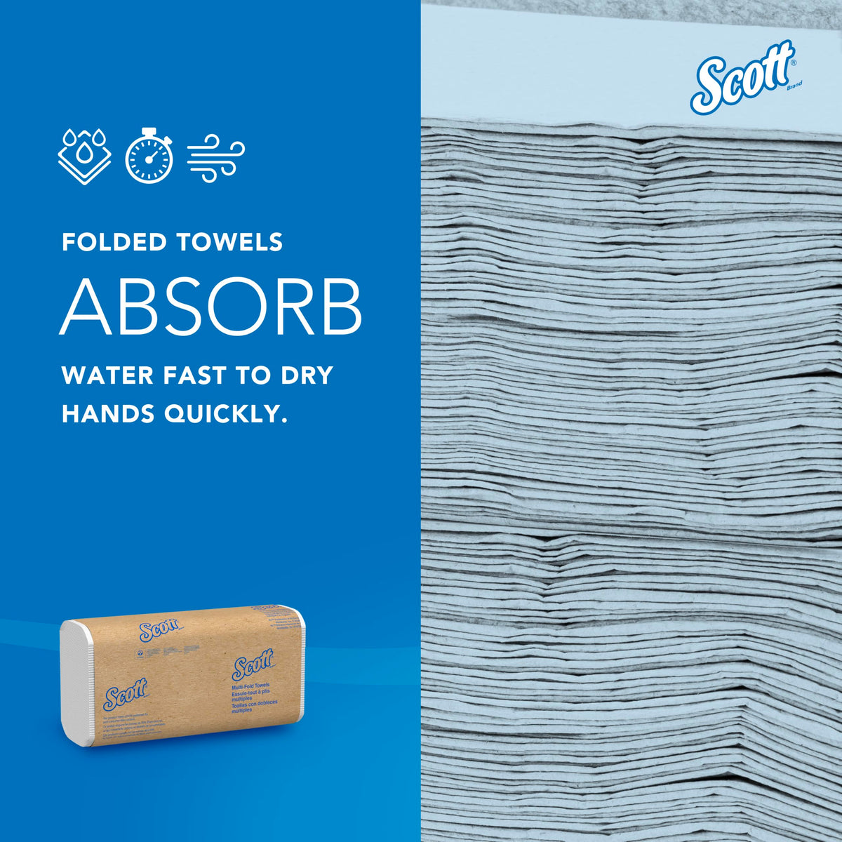 Multifold Paper Towels, 16 x 250 Sheets Z627220