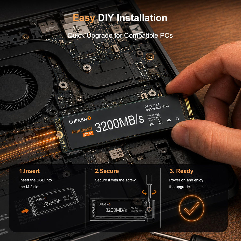 512GB M.2 NVMe Internal Solid State Drive C3671