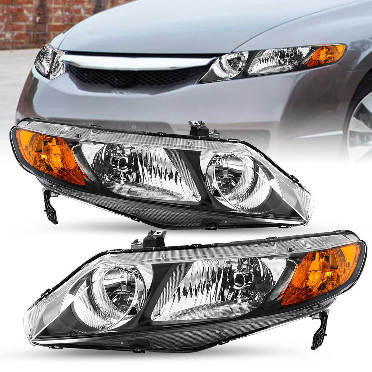 Headlight Assembly Set Driver & Passenger Side K21321