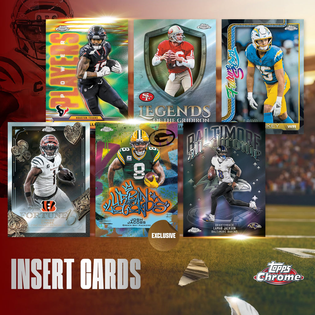 2025 Topps Chrome NFL Football Mega Box B816