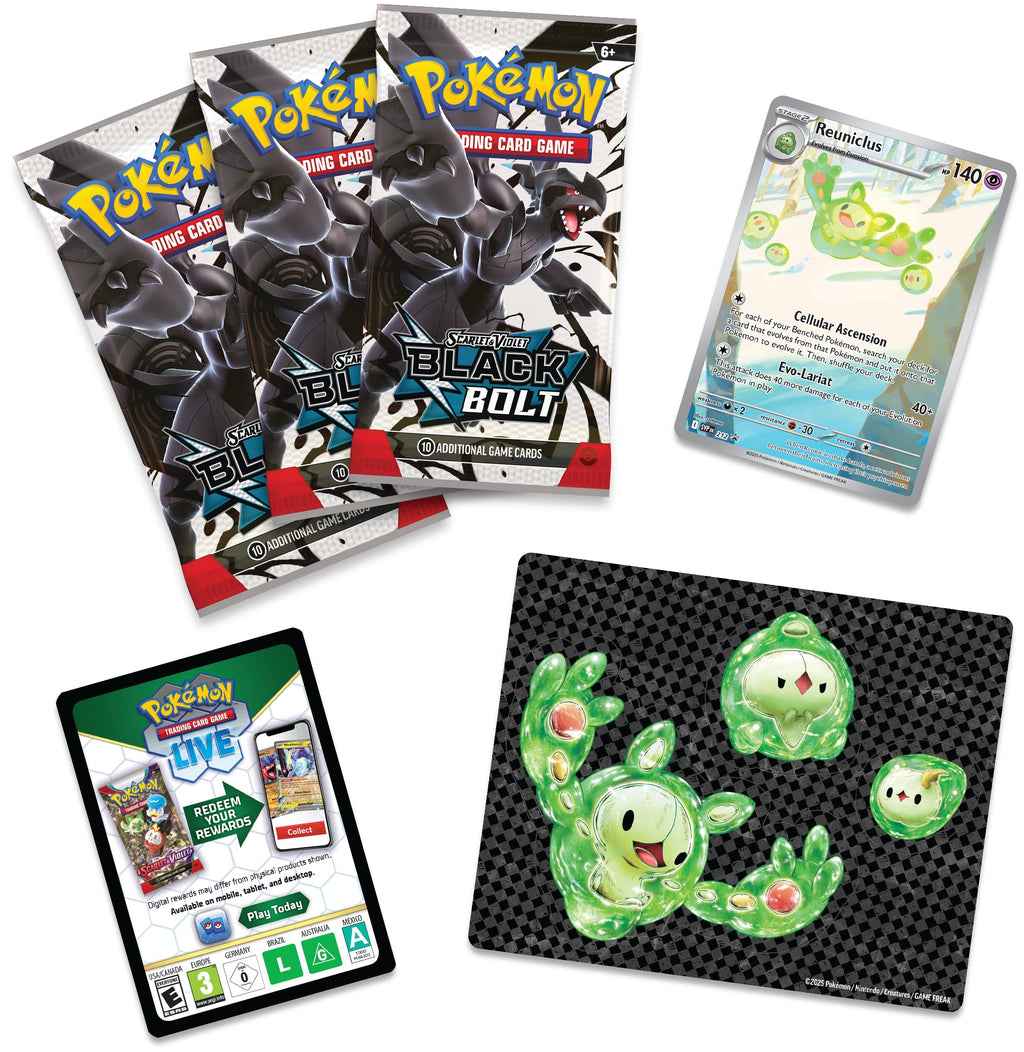 Pokemon TCG Black Bolt Tech Sticker Blister R46786