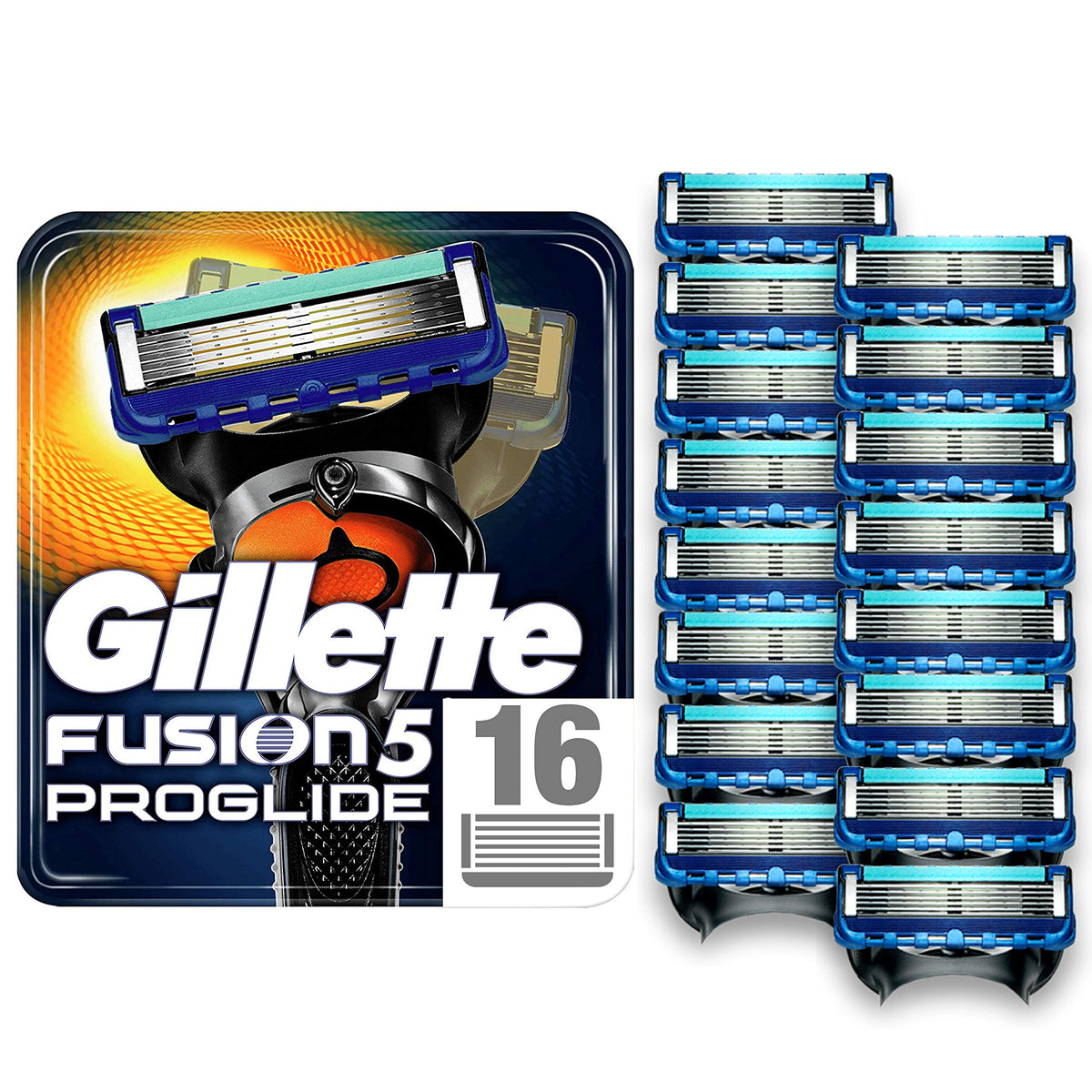 Razor Blades with Precision Trimmer, Pack of 16 Y34173